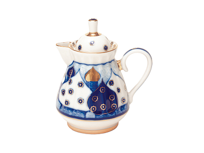 Сливочник 220 мл.,  форма Лучистая, рисунок Перезвоны арт. 80.01805.00.1