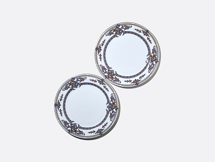 Подарочный набор, Тарелки 200 мм, 2 предмета, форма Стандартная 2, рисунок Барокко, арт. 81.34920.00.1
