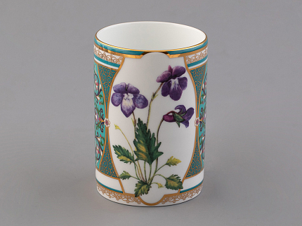 Бокал 400 мл в подарочной упаковке, форма Соло, рисунок Фиалка надрезанная, арт. 81.32711.00.1