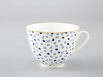 Чашка с блюдцем чайная форма Весенняя рисунок Glare арт. 81.28730.00.1