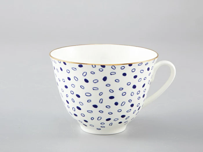 Чашка с блюдцем чайная форма Весенняя рисунок Glare арт. 81.28730.00.1, 