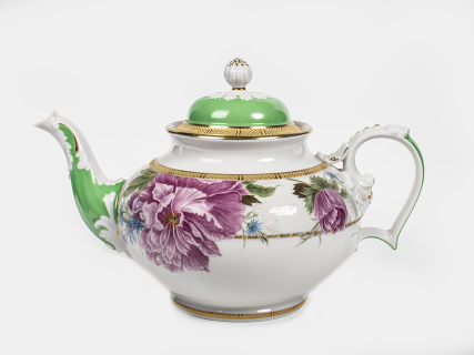 Сервиз чайный на 6 персон 14 предметов, форма Александр III рисунок Дыхание лета, арт. 61.21074.00.5, 