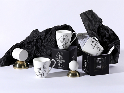 Бокал форма Вариации рисунок Коммерсанту, в подарочной упаковке арт. 81.32257.00.1