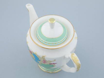 Сервиз чайный форма Айседора рисунок Аквамарин 6 персон 14 предметов арт. 81.30906.00.1, 