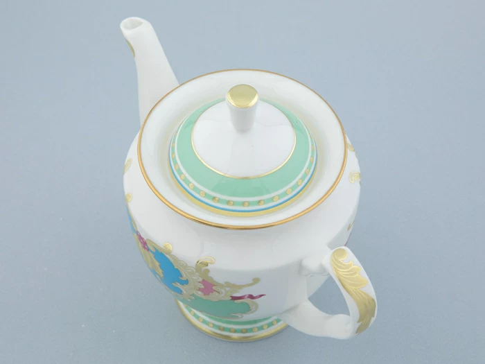 Сервиз чайный форма Айседора рисунок Аквамарин 6 персон 14 предметов арт. 81.30906.00.1, 