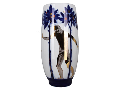 Ваза форма Карелия рисунок Сады памяти 1 арт. 60.10199.00.1