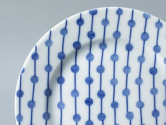 Тарелка мелкая 215 форма Европейская - 2 рисунок Реки России. Обь, арт. 80.35362.00.1, 