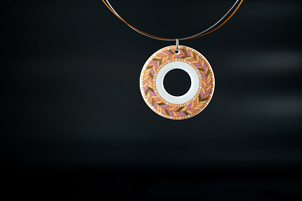 Подвеска Кольцо широкое, рисунок Диво, арт 60.15920.00.1