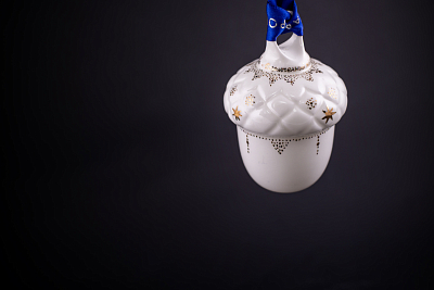 Елочная игрушка Желудь Позолоченный, арт 60.21183.00.1