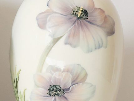 Ваза форма Фрезия, рисунок Анемоны, арт. 80.48117.00.1