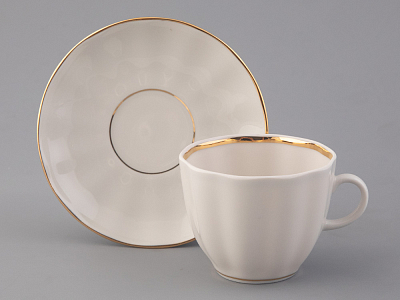 Чашка с блюдцем кофейная 140 ил.,  форма  Тюльпан, рисунок  Белоснежка арт. 81.13904.00.1