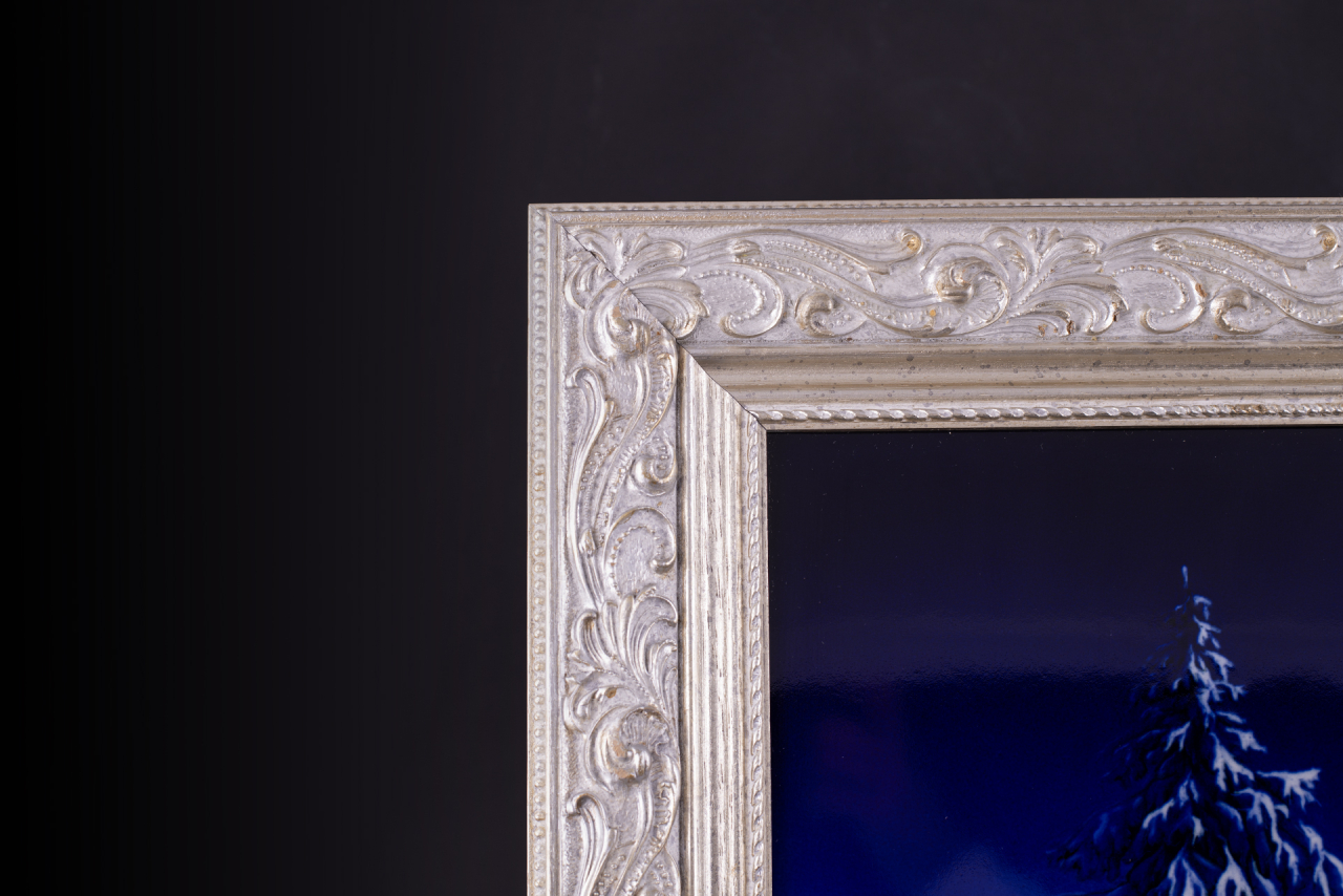 Пласт в багете 350х350 мм, Зима, арт 80.88949.00.1, 