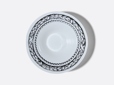 Салатник 230 мм, в подарочной упаковке, форма Юлиана, рисунок Волшебный сад III, арт. 81.34191.00.1