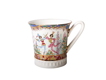 Сервиз кофейный Вертикаль Русский балет, 6 персон 22 предмета, арт. 81.14263.00.1