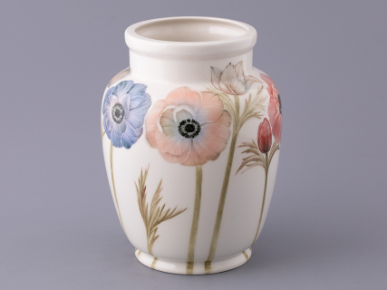 Ваза форма Китайская малого размера, рисунок Анемоны, арт. 80.48119.00.1, 