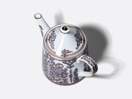 Сервиз чайный на 4 персоны 10 предметов в подарочной упаковке, форма Идиллия рисунок Барокко, арт. 81.34916.00.1, 