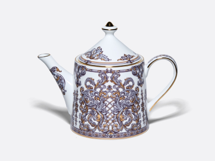 Сервиз чайный на 4 персоны 10 предметов в подарочной упаковке, форма Идиллия рисунок Барокко, арт. 81.34916.00.1, 