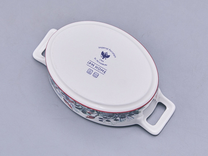 Набор кокотниц (4 предмета) в подарочной упаковке, форма Стандартная, рисунок Календа, арт 42.00076.00.1