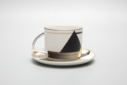 Чашка с блюдцем чайная форма Баланс рисунок Проект 2 арт. 81.28762.00.1, 