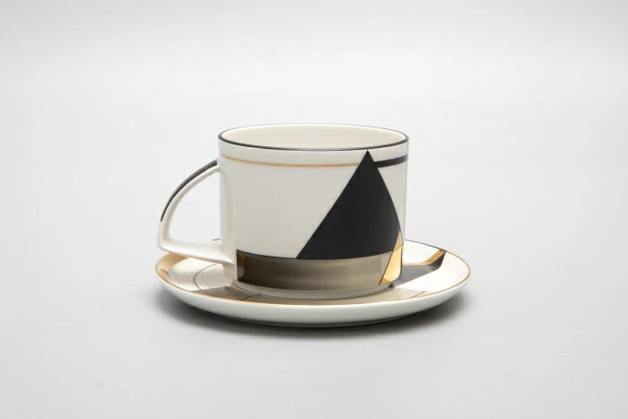 Чашка с блюдцем чайная форма Баланс рисунок Проект 2 арт. 81.28762.00.1, 