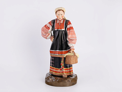 Скульптура Народности России. Тульская женщина, арт. 82.90936.00.1