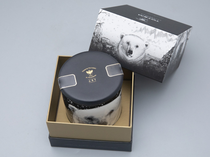 Свеча ароматическая в подарочной упаковке, рисунок Тотем. Медведь аромат Черный перец арт. 81.31597.00.1, 