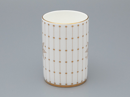 Бокал 400 мл форма Идиллия рисунок Азур золотой, артикул 80.49792.00.1