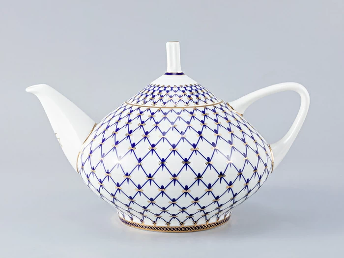 Чайник заварочный Купольная "Кобальтовая сетка" 1400 мл арт.  80.72836.00.1, 