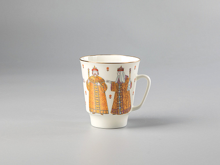 Трехпредметный комплект 165 мл форма Майская рисунок Царь Федор Иоаннович арт. 81.31364.00.1