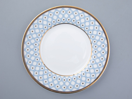 Чашка с блюдцем 250 мл форма Идиллия рисунок Азур 2 арт. 81.26829.00.1