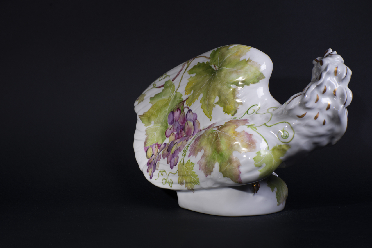 Скульптура Виноградный Джо на форме Какаду молуккский, арт 62.14110.00.1, 