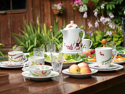 Салатник 120 мм, форма Утро рисунок Мамина Дача, арт. 80.48019.00.1