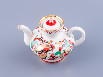 Чайник заварочный форма Малыш, рисунок Петушки арт. 80.00783.00.1, 