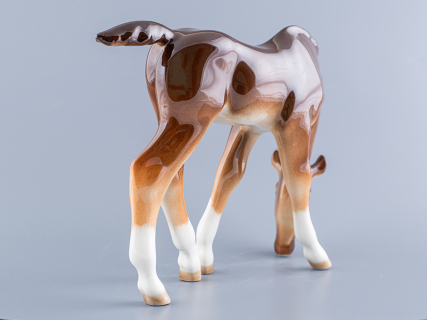 Скульптура Жеребенок пасущийся гнедой арт. 82.01961.00.1, 