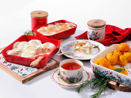 Чашка с блюдцем 250 мл, форма Идиллия, рисунок Календа-2, арт. 81.33748.00.1, 