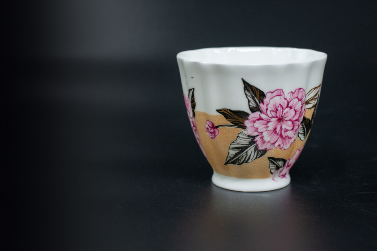 Чашка с блюдцем Желтая Роза, на форме Гвоздика, арт 61.20992.00.1, 