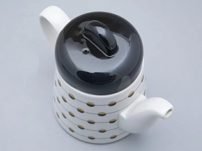 Чайник форма Колокол рисунок Балтийский берег 1, арт. 80.45185.00.1, 