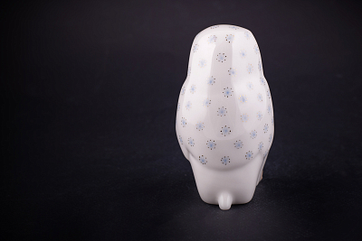 Скульптура Павиан с детенышем, Снежинки, арт 62.08841.00.1