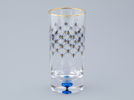 Набор из 4-х высоких стаканов Кобальтовая сетка 300 мл арт. 14.11004.07, 