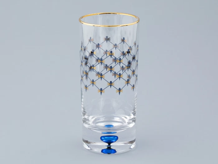 Набор из 4-х высоких стаканов Кобальтовая сетка 300 мл арт. 14.11004.07, 