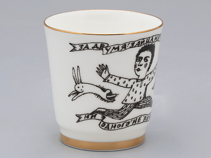 Подарочный набор стопок форма Сувенирная 1, рисунок Русская культура, арт. 81.31748.00.1