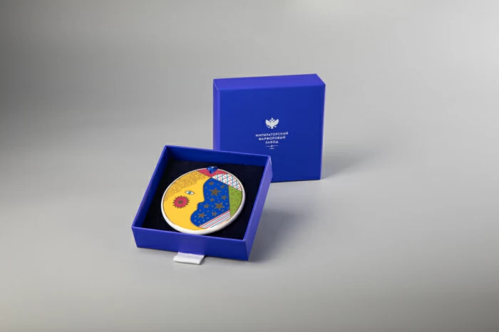 Подарочный набор Елочная игрушка Часы Колядки арт. 81.31015.00.1, 