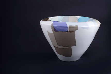 Ваза Отражения на форме Мойка малого размера, арт 60.08922.00.1