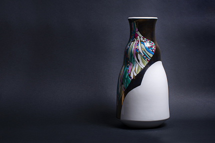 Ваза Крылья стрекозы на форме Зимняя высокая, арт 60.14879.00.1