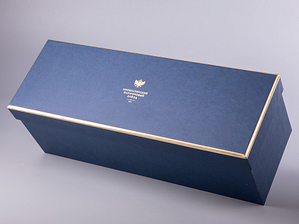 Подарочный набор из 3 елочных шаров форма Шар с петелькой 80 мм рисунок Рождественские узоры арт. 81.30683.00.1