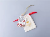Елочные игрушки 5шт в подарочной упаковке, рисунок Гранд цирк, арт 81.34385.00.1, 
