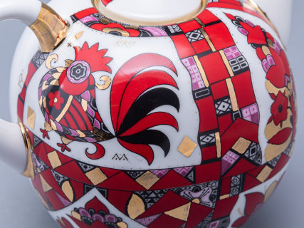 Комплект чайников Новгородский Красный конь арт. 81.10353.00.1, 