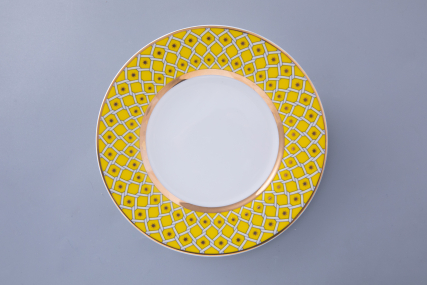 Чашка с блюдцем 250 мл форма Идиллия рисунок Примула 1 арт. 81.31120.00.1, 