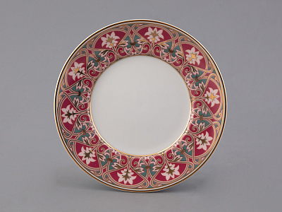 Чашка с блюдцем 250 мл в подарочной упаковке форма Соло, рисунок Дивный Пион, арт. 81.32658.00.1