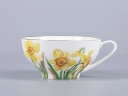 Чашка с блюдцем чайная 300 мл форма Купольная рисунок Narcissus арт. 81.29658.00.1, 